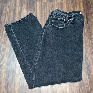 Abercrombie Curve Love Ultra High Rise Ankle Straight Jeans 28/ 6 Extra Short